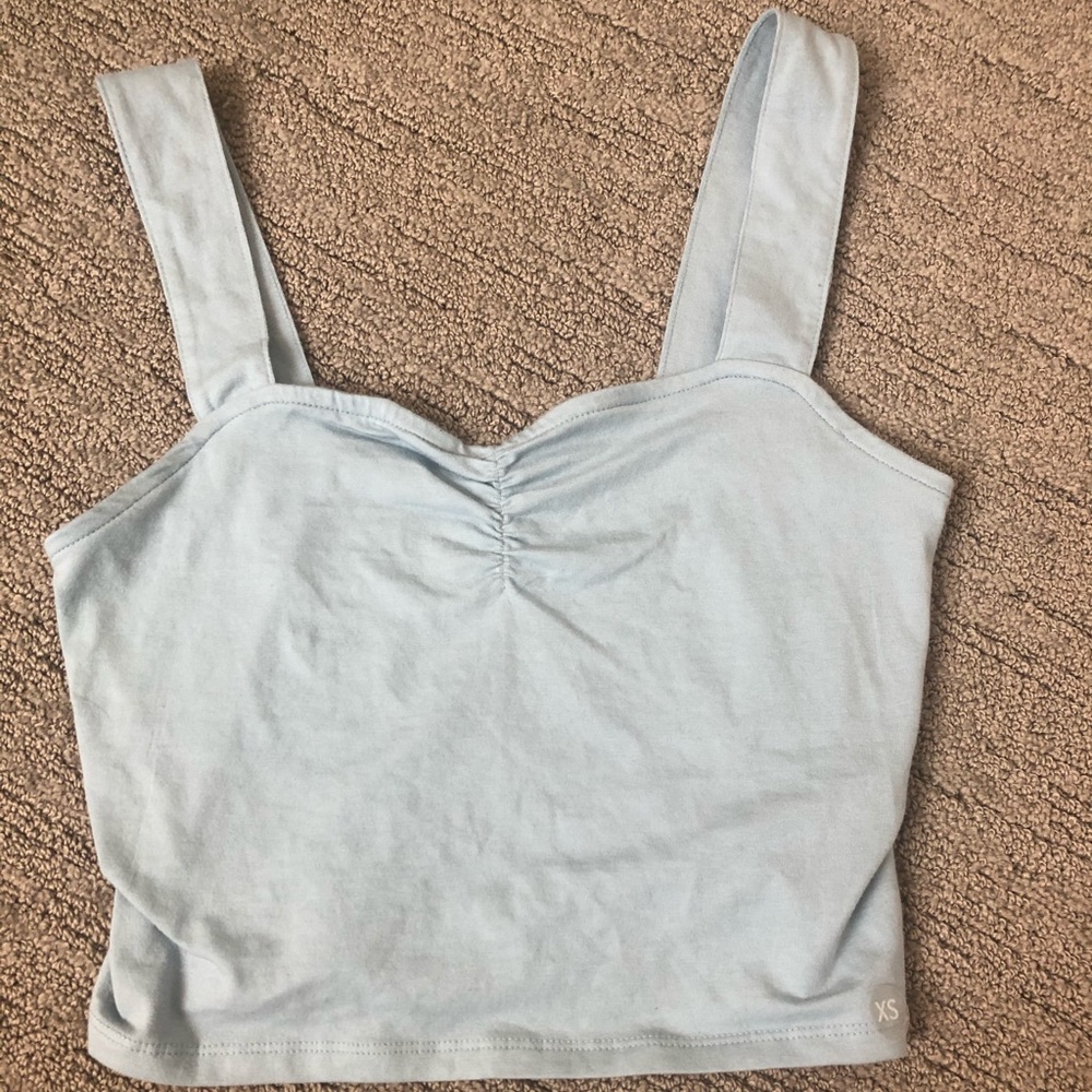 PacSun sweetheart cut crop top